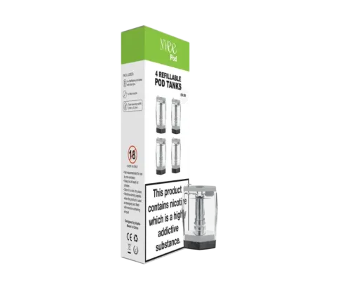 NVee Refillable Pod Tanks (Pack of 4)