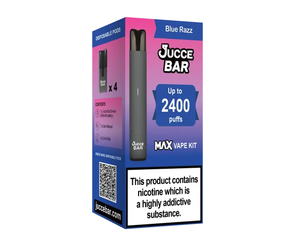 Blue Razz MAX Big Puff Vape Kit