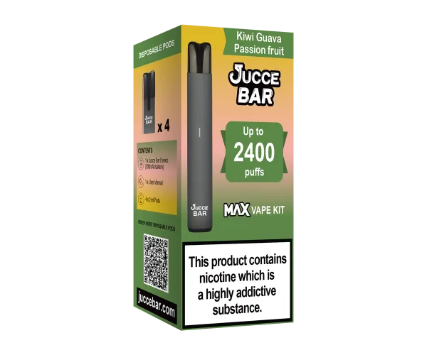Kiwi Guava Passion Fruit MAX Big Puff Vape Kit