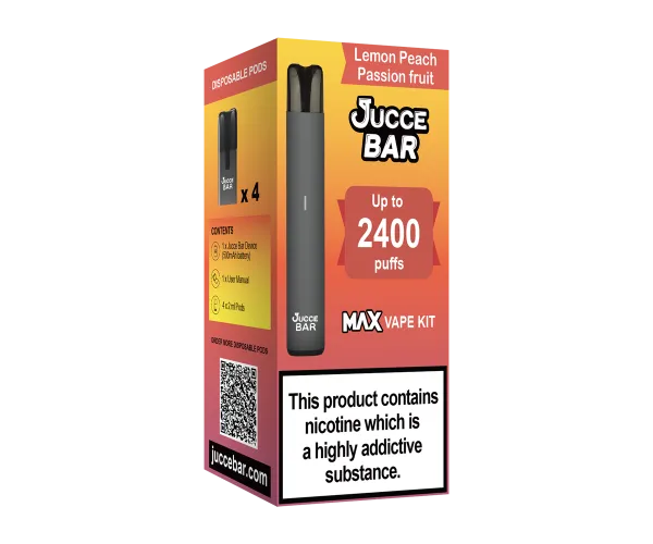 Lemon Peach Passion Fruit MAX Big Puff Vape Kit