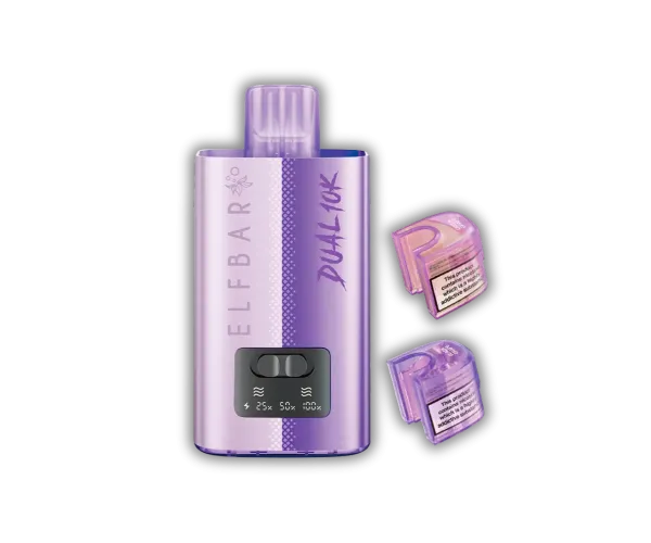ELF BAR DUAL 10K GRAPE EDITION