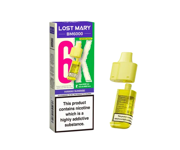 BM6000 Hawaii Sunrise Prefilled Pods