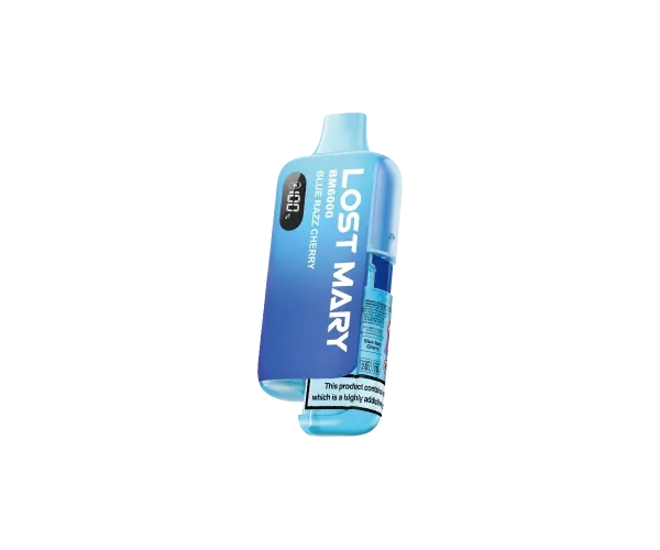 BM6000 Blue Razz Cherry Prefilled Pod Kit