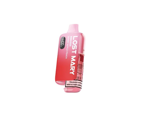 BM6000 Berry Apple Peach Prefilled Pod Kit