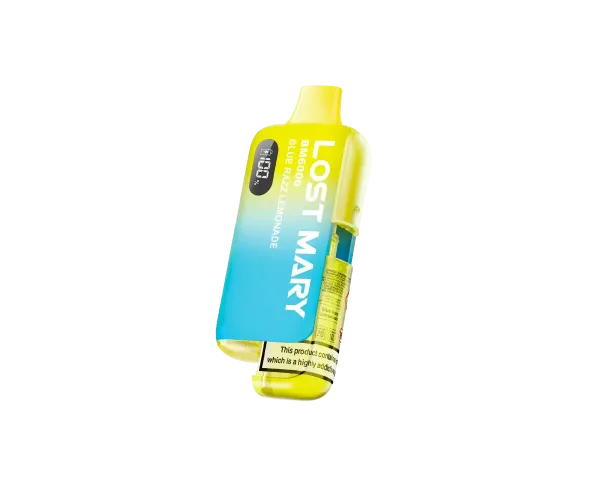 BM6000 Blue Razz Lemonade Prefilled
