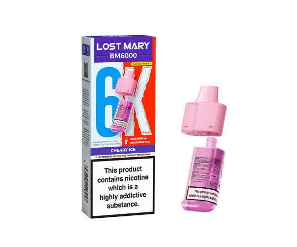 BM6000 Cherry Ice Prefilled Pods