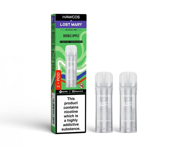 LOST MARY x HAWCOS Crystal Pro Prefilled Pods Double Apple